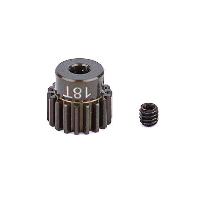Team Associated  FT Aluminum Pinion Gear, 18T 48P, 1/8″ shaft