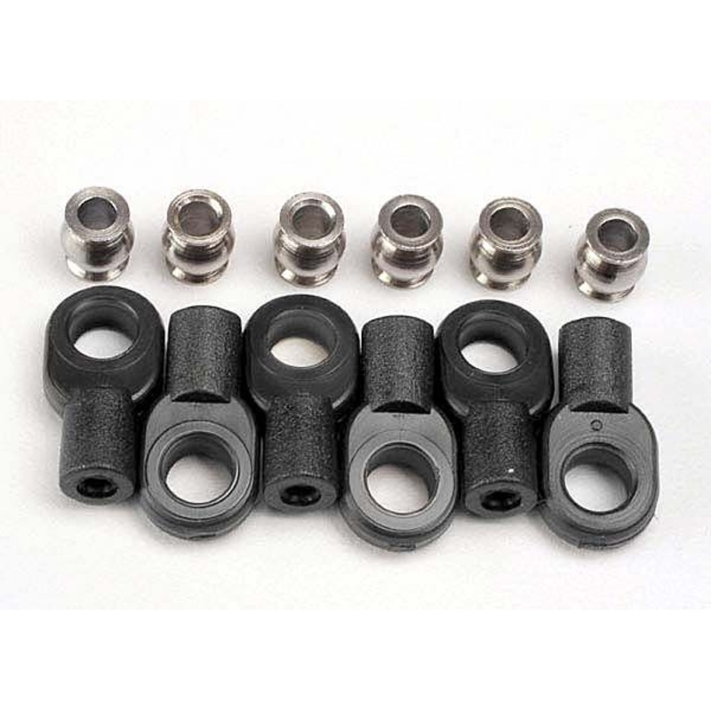 Traxxas Rod Ends Short/Hollow Balls (6)