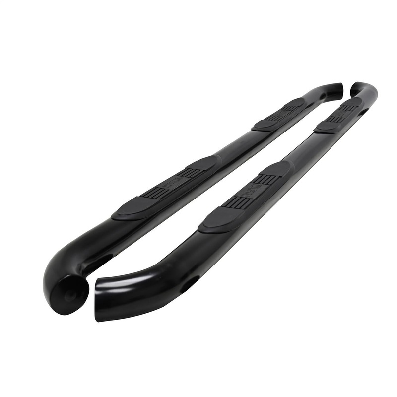 Westin 23-4155 E-Series 3 Round Nerf Bars fits 2019-2024 Ranger SuperCrew Black Pair