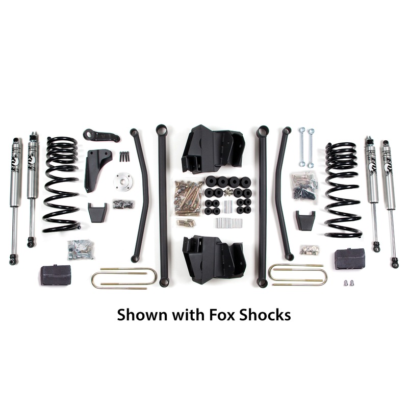 BDS Suspension 8″ Long Arm Lift Kit – 2010-2012 Dodge RAM 2500/3500 including MEGA CAB 632H