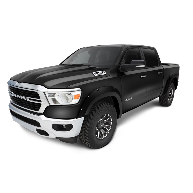 Fender Flares Pocket Style-Color Brilliant Blck Crystl Prlct Smooth Finish 4 Pc 50915-85