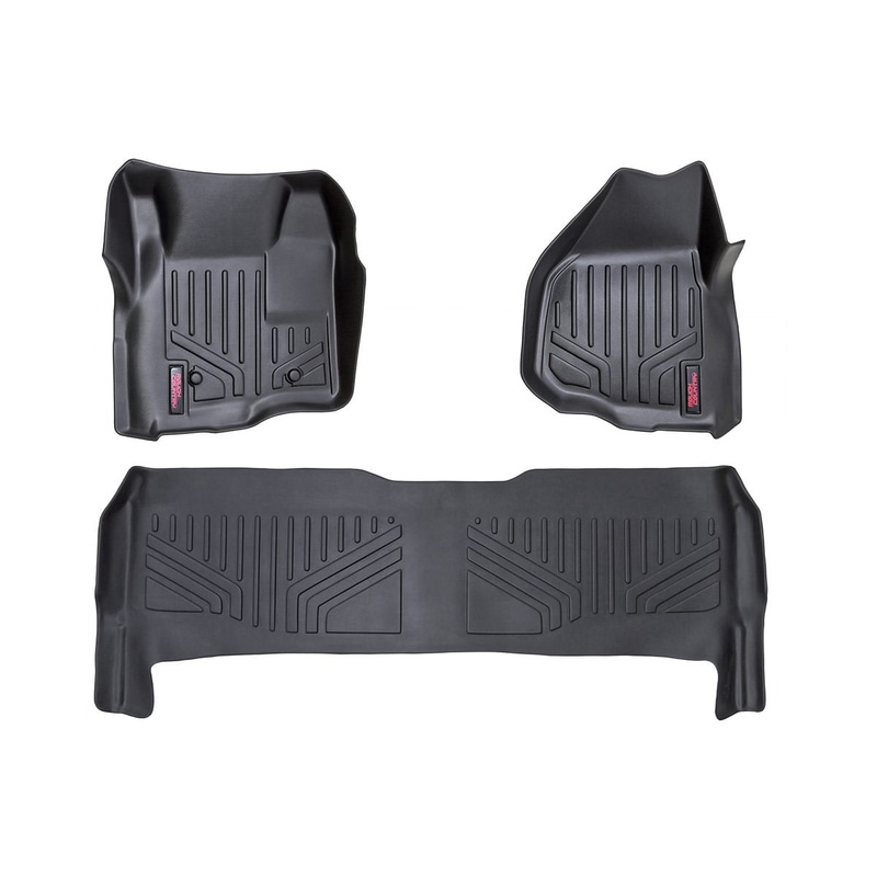 Floor Mats | FR & RR | Depressed Pedal | Ford F-250/F-350 Super Duty (11-16)