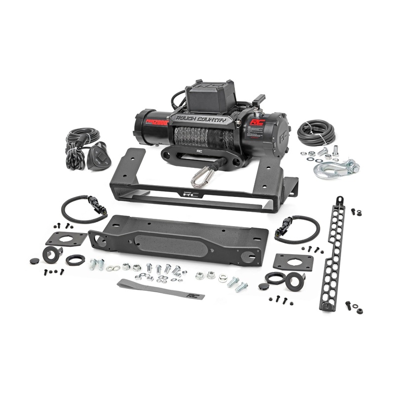 High Winch Mount | All Models | 12000S | Ford Bronco 4WD (2021-2024)