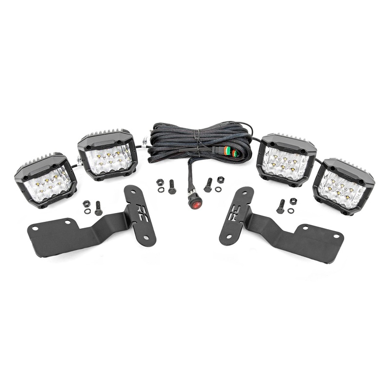 LED Light Kit | Ditch Mount | 3″ OSRAM | Wide | Subaru Forester (14-18)