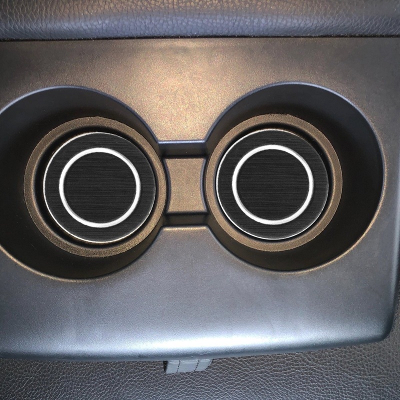 Tufskinz Rear Seat Cup Holder Inserts for Tundra (2007-2021)