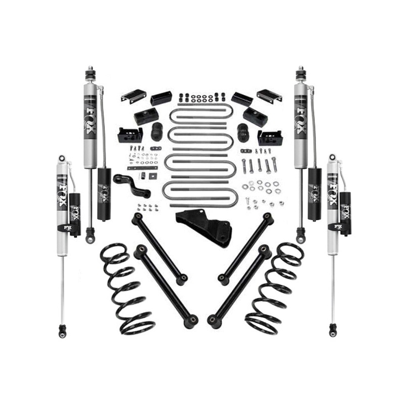 4″ Lift Kit w/ FOX 2.0 Reservoir Shocks – 10-13 Ram 2500/10-12 3500 4WD Diesel K965FX
