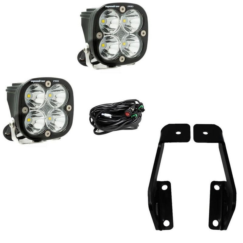 BAJA DESIGNS 2010-2014 Ford F-150 SVT RAPTOR Squadron Pro A-Pillar LED Light Kit