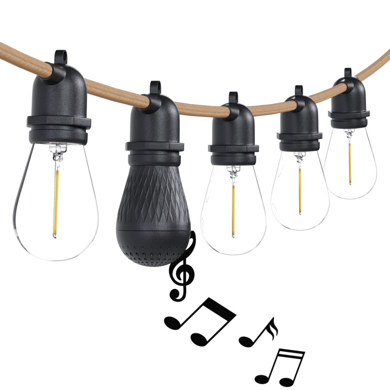 FSR LED / Speaker String Lights