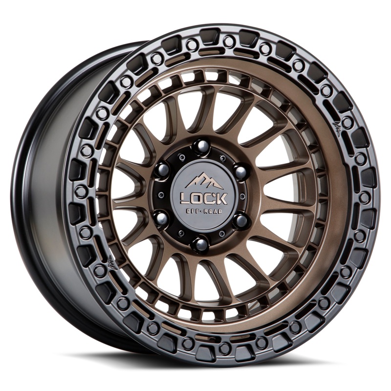 Lock Off-Road Mojave Wheel (Matte Bronze)