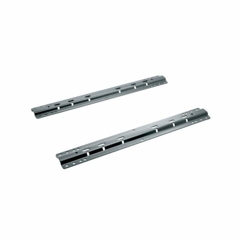 REESE Towpower 30035 Fifth Wheel Trailer Hitch Rail Kit, Mounting System Rail & Bracket Kit Compatible with Full-Size Pickup Trucks, Includes 5th Wheel Mounting Brackets and Hardware