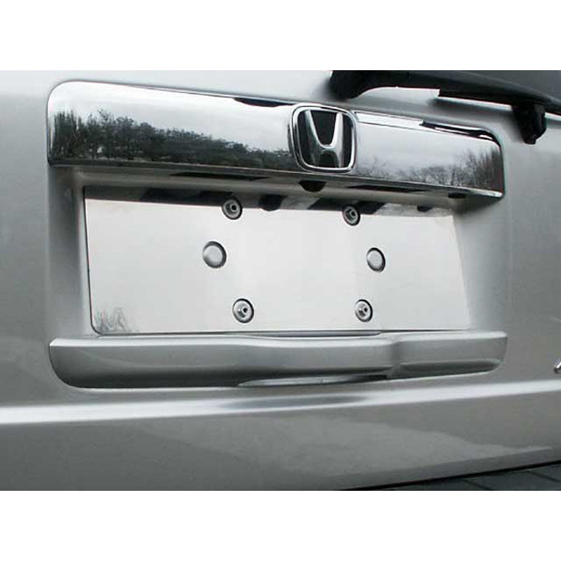 Steel License Plate Bezel 1 Pc For 2009-2015 Honda Pilot