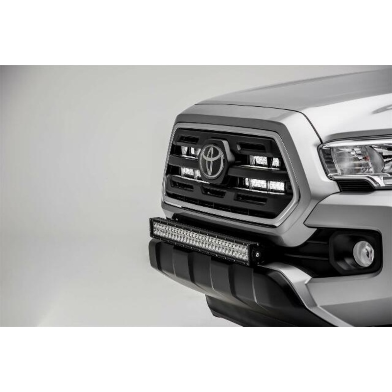 ZROADZ 2018-2022 Toyota Tacoma Front Bumper Center LED Bracket to Mount 30 Inch LED Light Bar – Z329511
