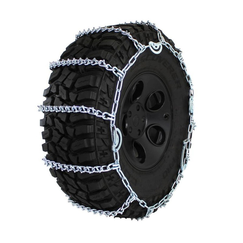 295/60-22.5 Quality Chain Light Truck Wide Base V-Bar Cam – 1 Pair