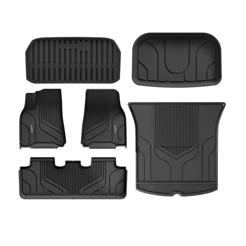 Fit for 2020-2025 Tesla Model Y Custom TPE Floor Mats/Cargo Mats