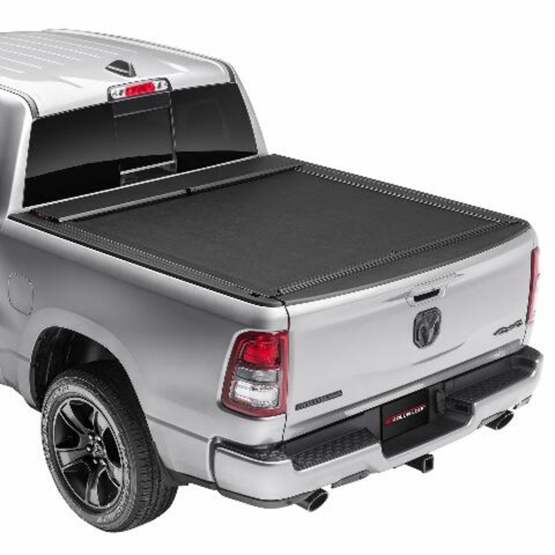 Roll-N-Lock LG446M Locking Retractable M-Series Truck Bed Tonneau Cover Compatible with Dodge Ram w/RamBox | Compatible with 5.7′ Bed 2009-2018