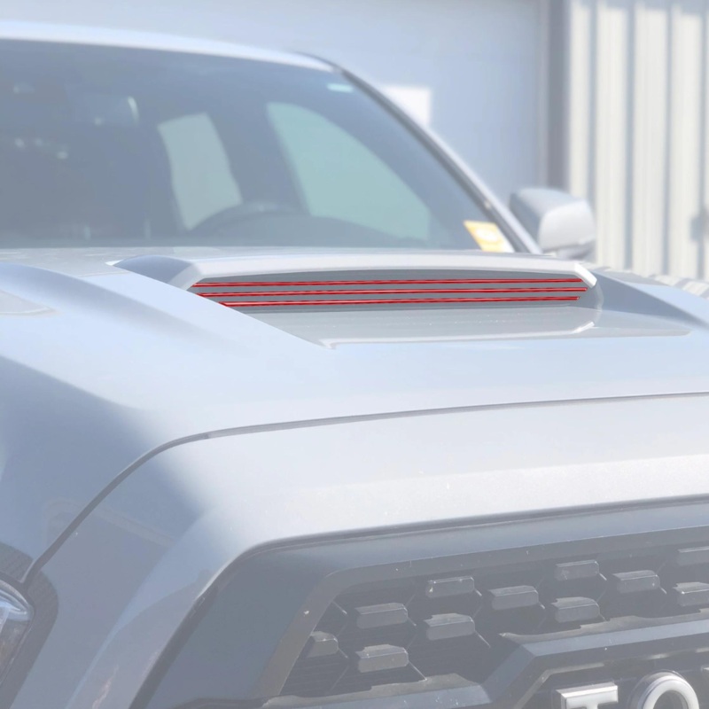 Tufskinz Inner Hood Scoop Line Accents for Tacoma (2016-2023)
