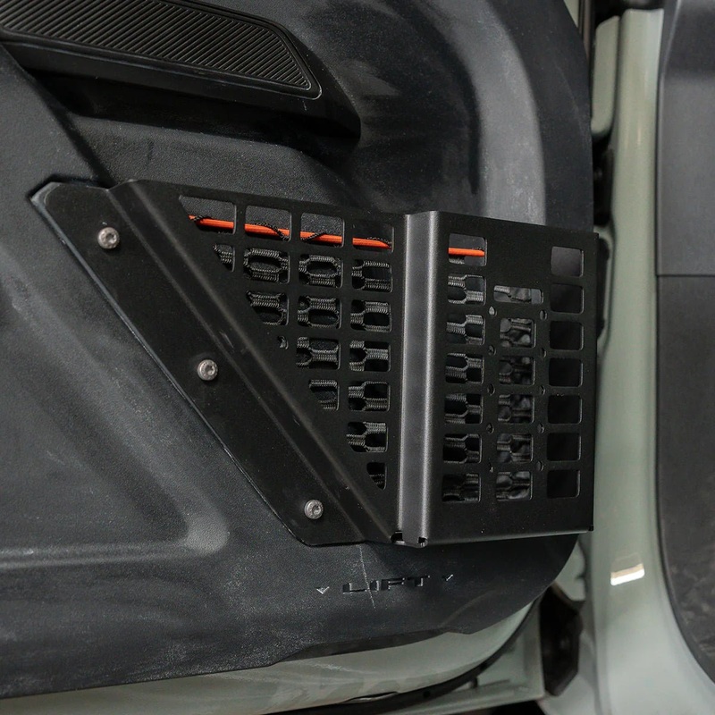 Cali Raised Front Door Molle Basket for Ford Bronco Raptor (2021-2024)