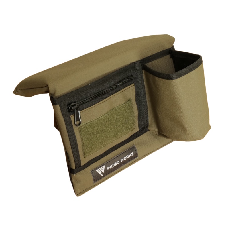 Primo Workz Armrest – with Cupholder – OD Green Ripstop – Driver Side