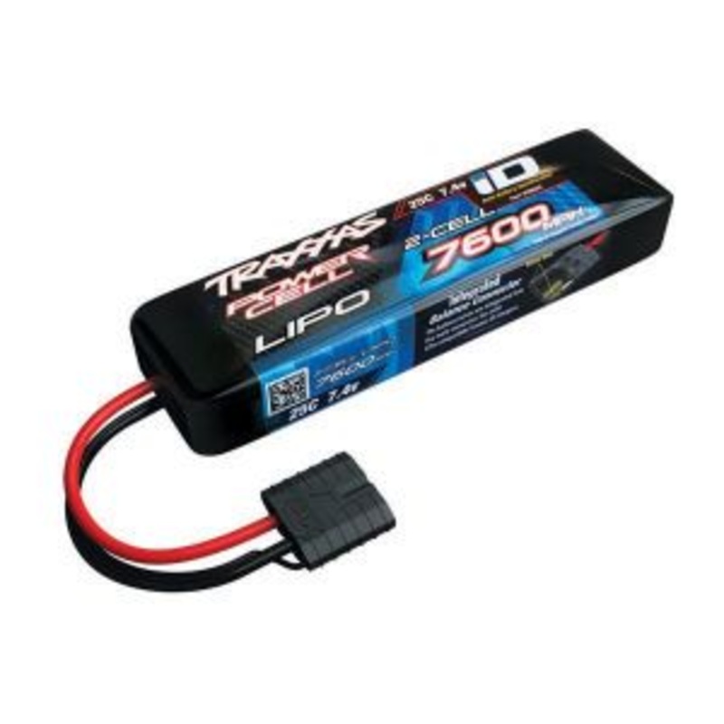 Traxxas 2s lipo 7600mah 7.4v 25c