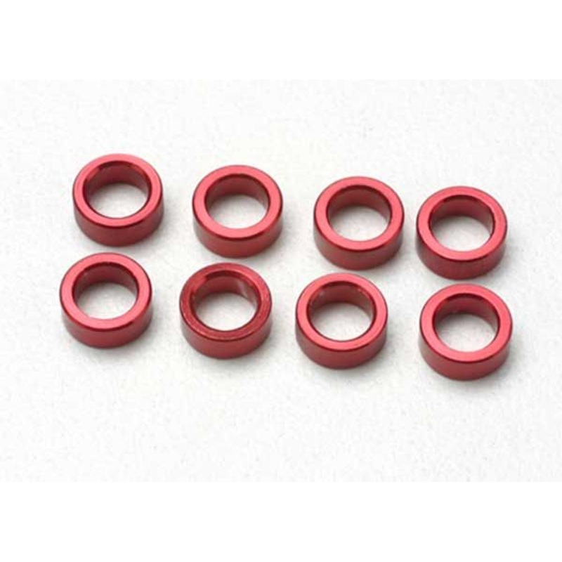 Traxxas Spacers Pushrod Red