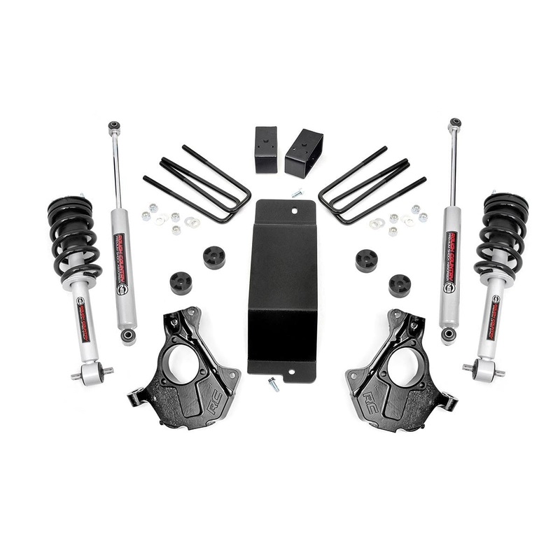 3.5 Inch Lift Kit | Alu/Stamp Steel LCA | N3 Strut | Chevy/GMC 1500 (14-18 & Classic)