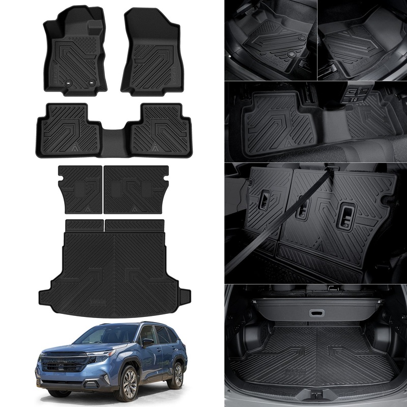 Fit for 2025 Subaru Forester Floor Mats/Cargo Mat/Seatback Mat