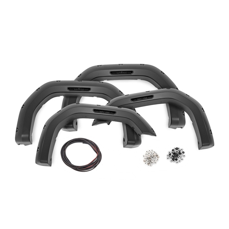 Pocket Fender Flares | GA0 Pacific Blue | GMC Sierra 2500 HD/Sierra 3500 HD (20-24)