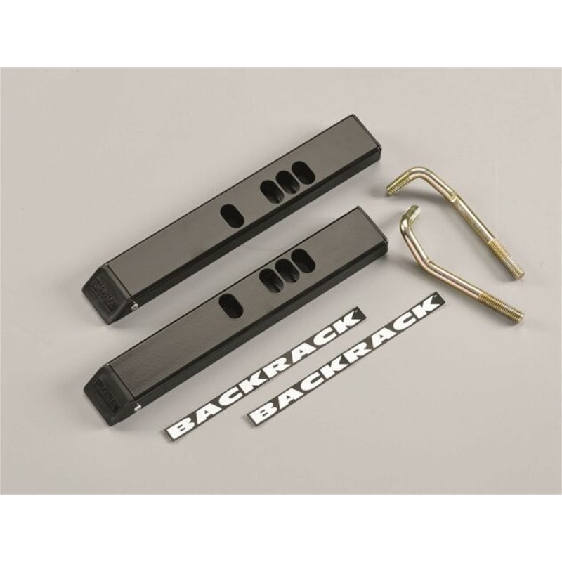 RealTruck Backrack Hardware Kit Compatible with Tonneau Adapter Kit, Black, No Drill | 92512 | Compatible with Ford F-150 2004-2014