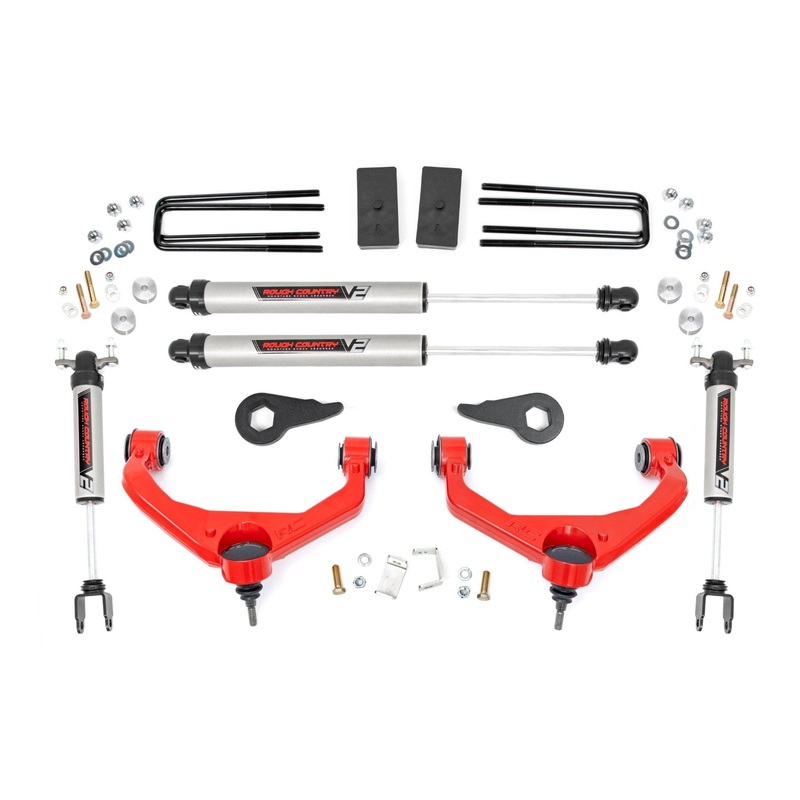 Rough Country 3.5 Inch Lift Kit V2 Fits Chevrolet/GMC 3500 2/4WD 2011-2019