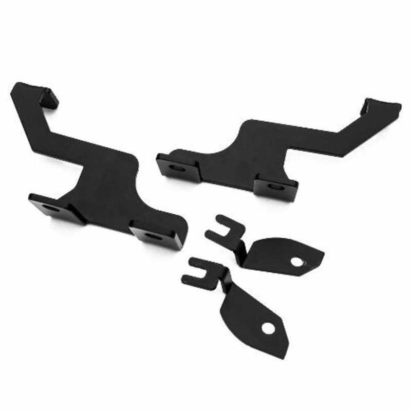 ZROADZ Z365601 Black Hood Hinges A-Pillar LED Mount 2010-2014 FORD F150-RAPTOR