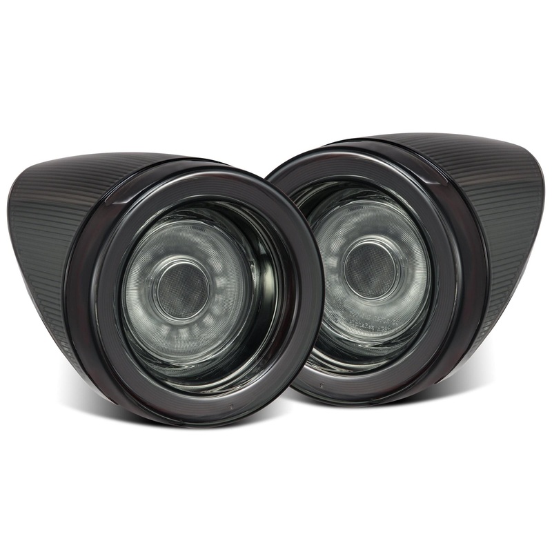 10-15 Ferrari 458 NOVA-Series Prismatic LED Tail Lights – Smoke