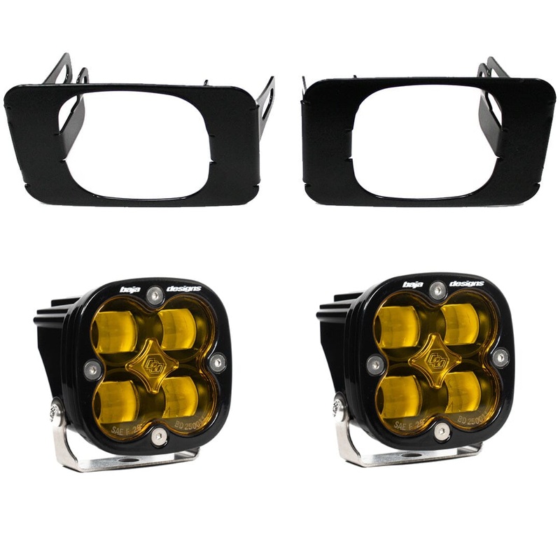 BAJA DESIGNS 2017-2022 Ford Super Duty F-250 / F-350 Squadron SAE Fog Pocket LED Light Kit