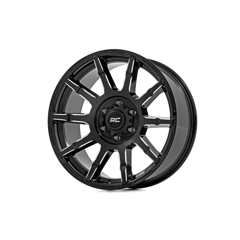 Rough Country 83 Series Wheel | One-Piece | Gloss Black | 17×9 | 6×135 | +0mm