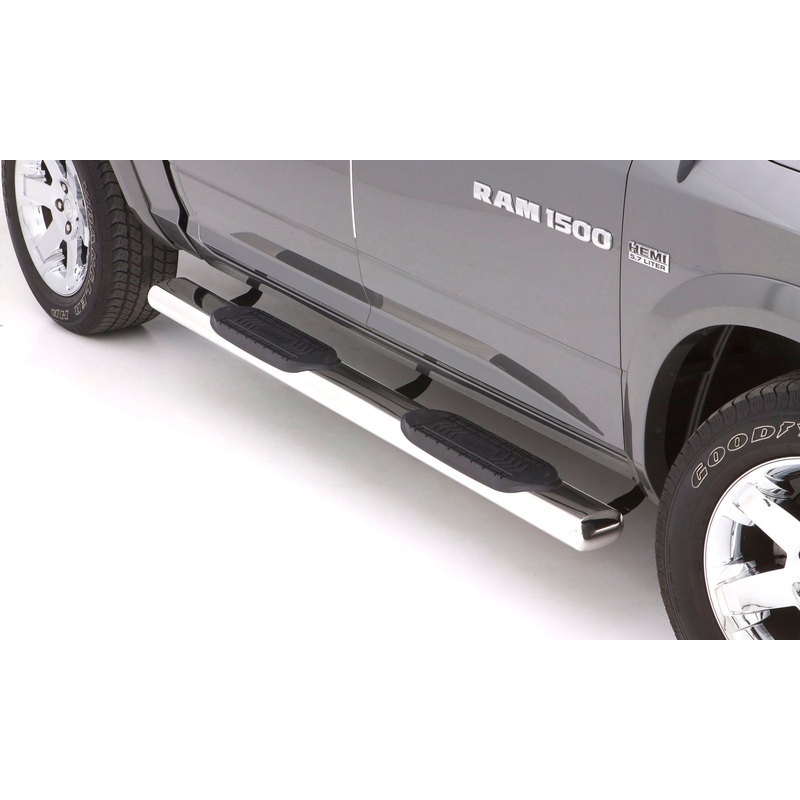 6Inch-Oval Straight Nerf Bars Composite Chrome 22368083