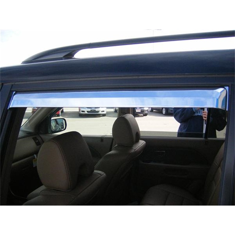 Element Chrome Window Visor In Channel 480422