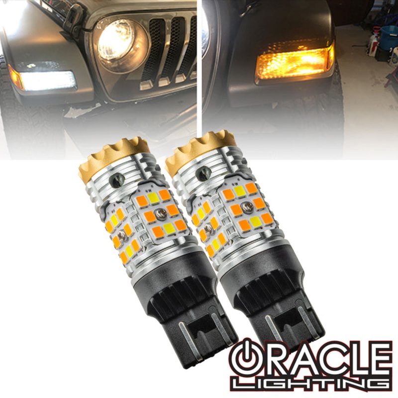 ORACLE Lighting 7443 -CK LED Switchback High Output Can-Bus LED Bulbs (Pair)