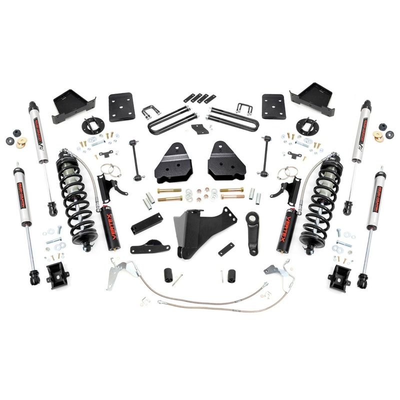 Rough Country 4.5 Inch Lift Kit W/O Overloads C/O V2 Fits Ford F-350 4WD 2008-2010