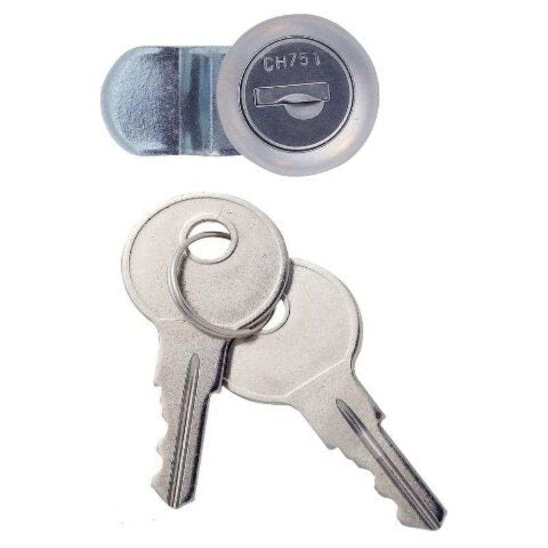 RV Designer B192, Lock and Replacement Key, One Set Per Pack, Hatch Hardware