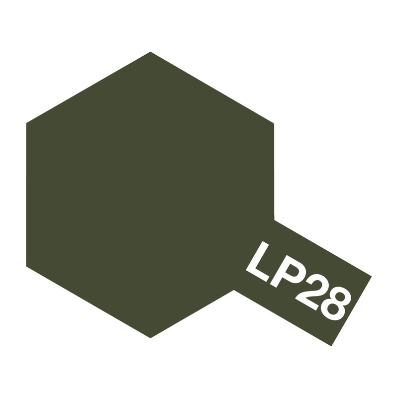 Tamiya Lacquer Paint LP-28 Olive Drab 10ml Bottle