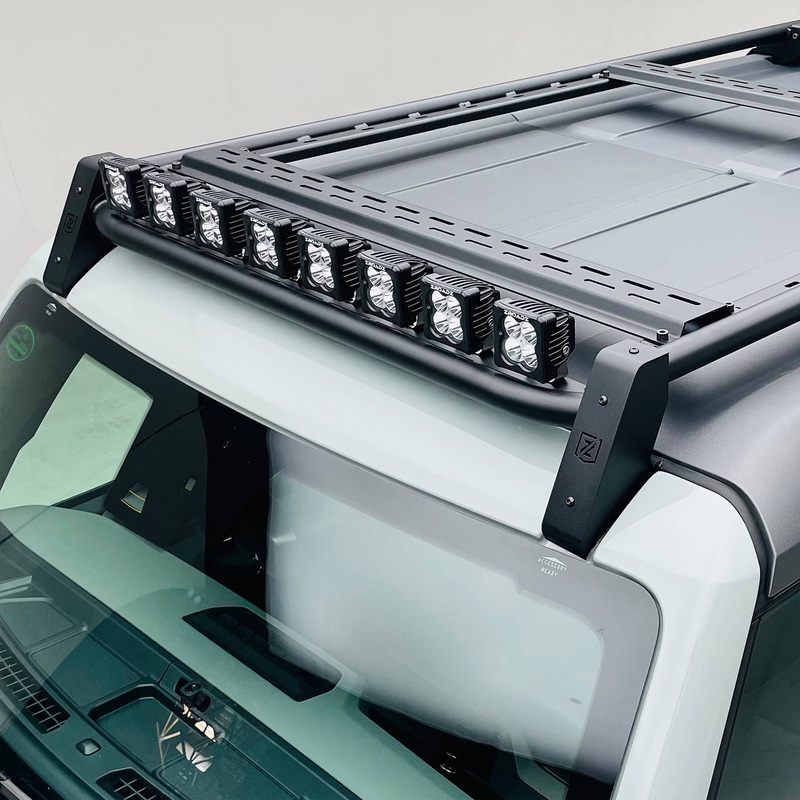 ZROADZ Z845221 Black Mild Steel Roof Rack Fits 2021-2023 Ford Bronco