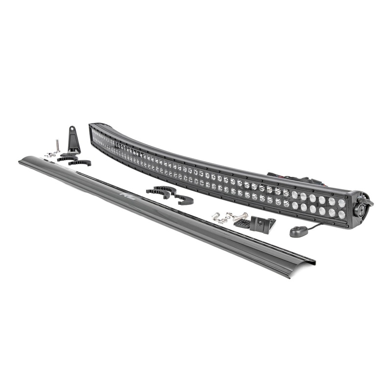 50 Inch Black Series LED Light Bar | Curved | Dual Row