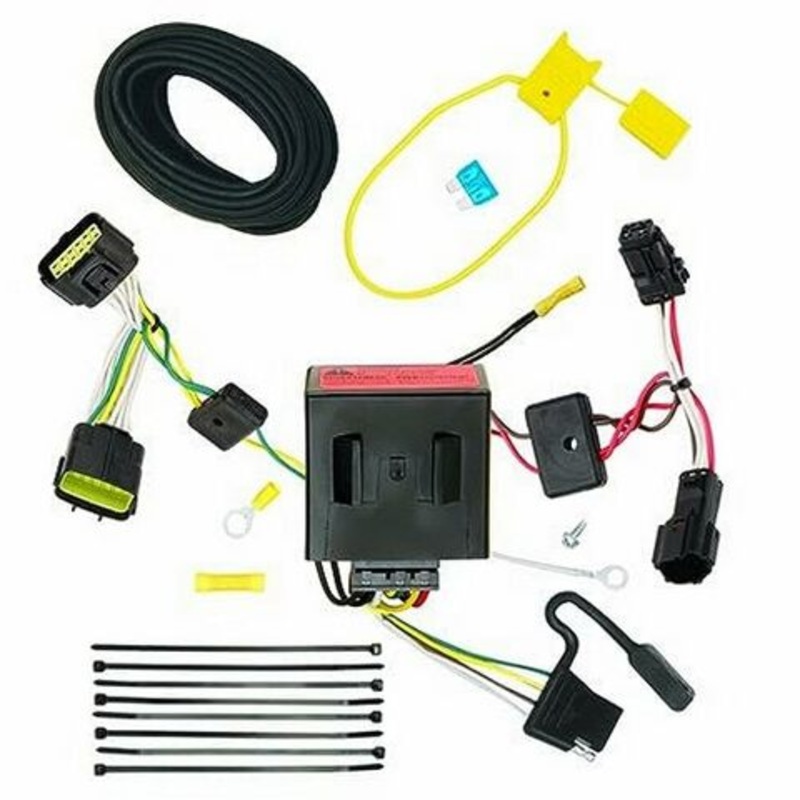 Tekonsha T-One T-Connector Harness, 4-Way Flat, Compatible with Select KIA Sportage