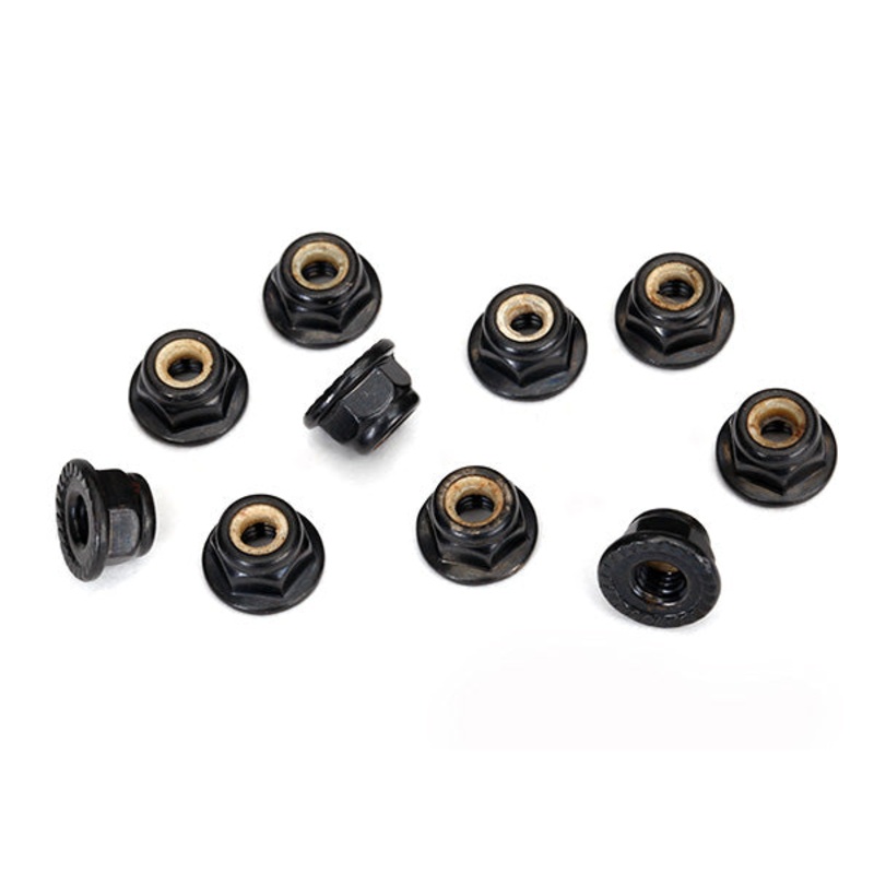 Traxxas Nuts Serrated Flangd Lockng 4mm