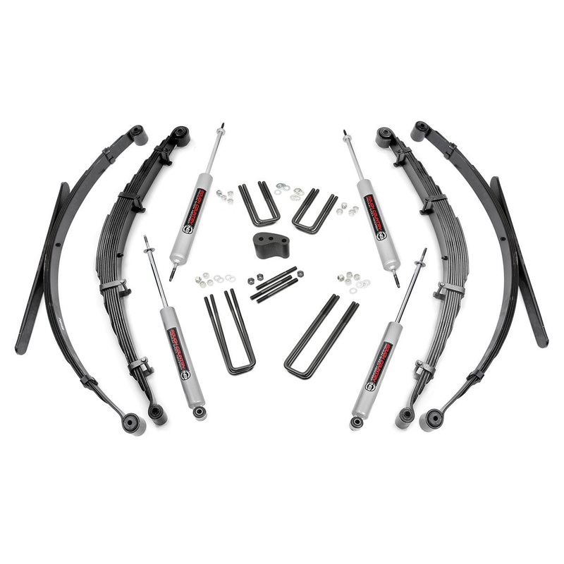 4 Inch Lift Kit | Rear Springs | Ford F-250 4WD (1977-1979)