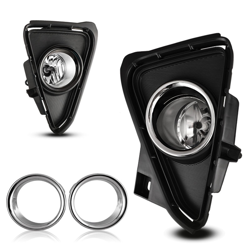 For 2016-2018 Toyota RAV4 Fog Lights – Clear