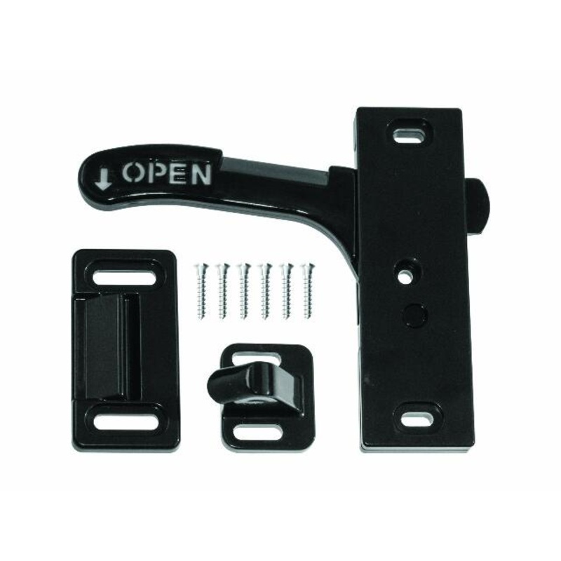 SPEP.com RV Screen Door Latch Kit with Screws – Compatible with Camper Motorhome or Travel Trailer (Left Hand)
