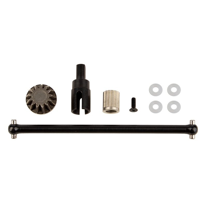 Team Associated  Rival MT8 Outdrive Shaft, Pinion, Dogbone Set