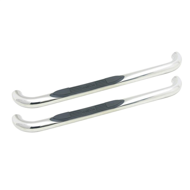 Westin 23-1100 E-Series Polished Step Bar – Set