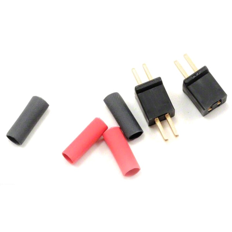 WS Deans Micro 2NPB – Black Non-Polarized Connector