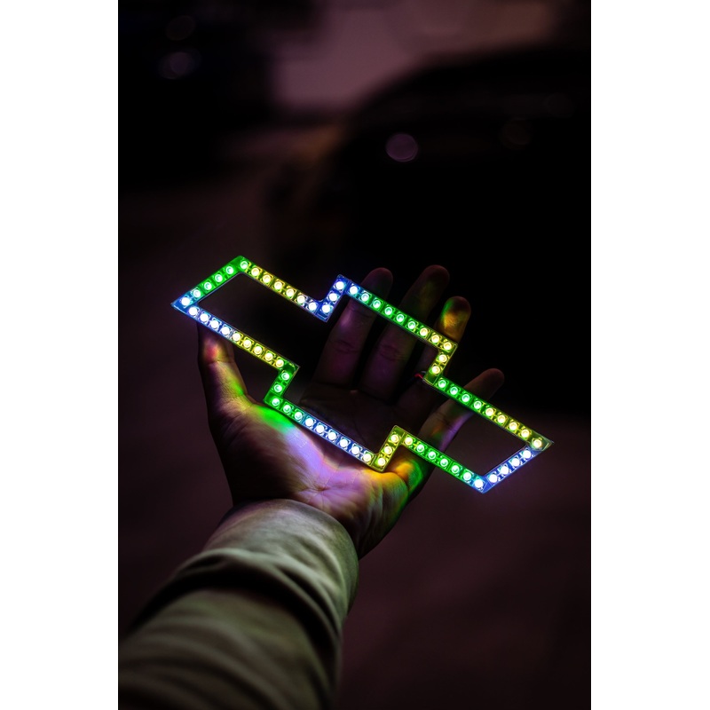 Chasing Flow RGB Camaro Flowtie Logo Universal Fit Via Bluetooth Waterproof